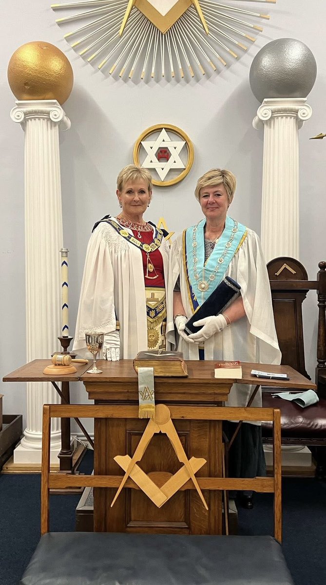 Order of Women Freemasons tweet media