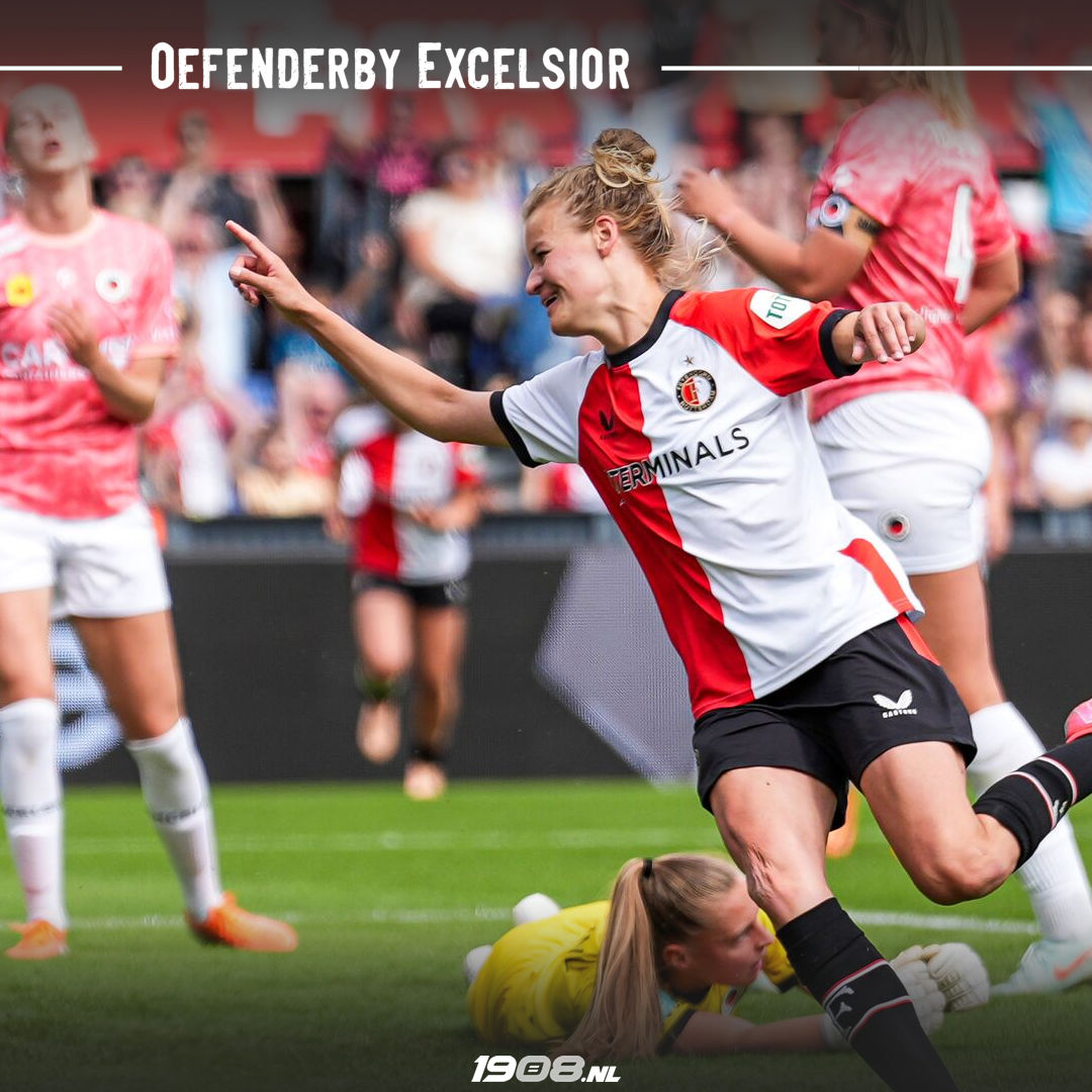 Feyenoord heeft een extra oefenwedstrijd toegevoegd aan de voorbereiding: 
Vrijdag 25 juli 09:30u
Varkenoord
Feyenoord - Excelsior

#feyenoord #feyenoordvrouwen