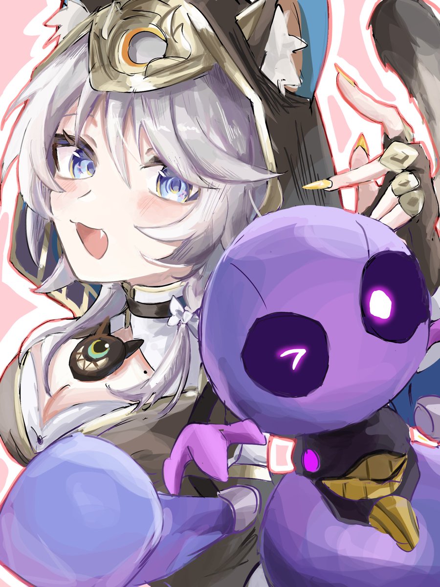 Machico_1205's tweet image. サフェルとバトルズ！
 #Cipher #サフェル  #HonkaiStaiRa