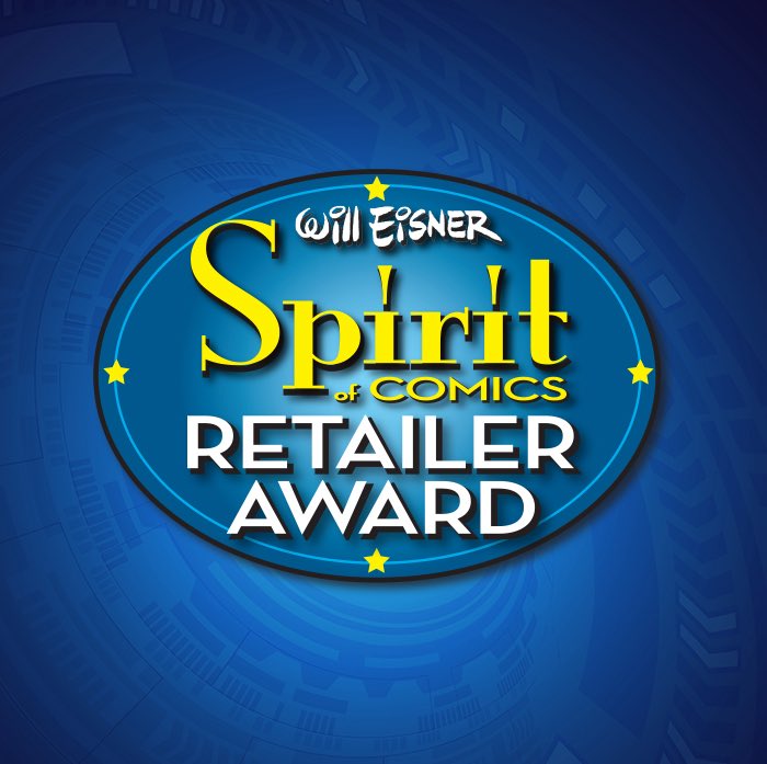 flycojoe's tweet image. Happy stuff here!

We’ve been informed that Flying Colors Comics is a FINALIST for the 2025 Will Eisner “Spirit of Comics” Retailing Award! Yowza!

Thank you, FlyCo Faithful for your support and enthusiasm! You make us feel like winners every day!