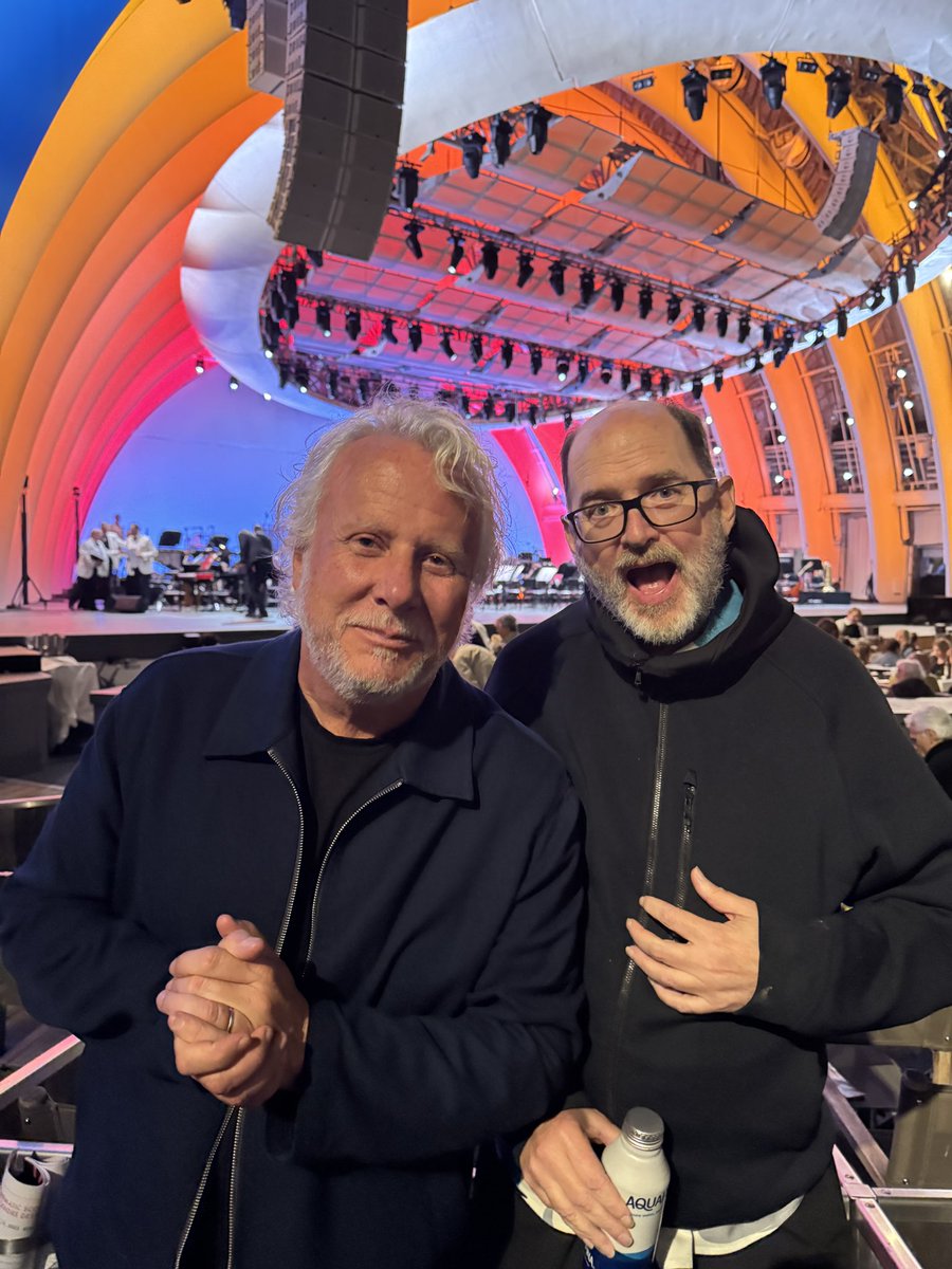 Karaszewski's tweet image. THE CINEMATIC SCORES OF ALEXANDRE DESPLAT - an amazing first night at the Bowl this summer. Great music, great friends, great seats.