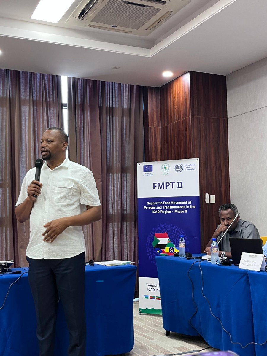 UEaDjibouti's tweet image. These past days of meetings with Djiboutian counterparts were marked by fruitful discussions and strong collaboration towards ratifying the IGAD Protocol on Transhumance.Grateful to work alongside @UEaDjibouti, @ILO & @IGAD_ICPALD to advance #FMPT and regional integration in #HoA