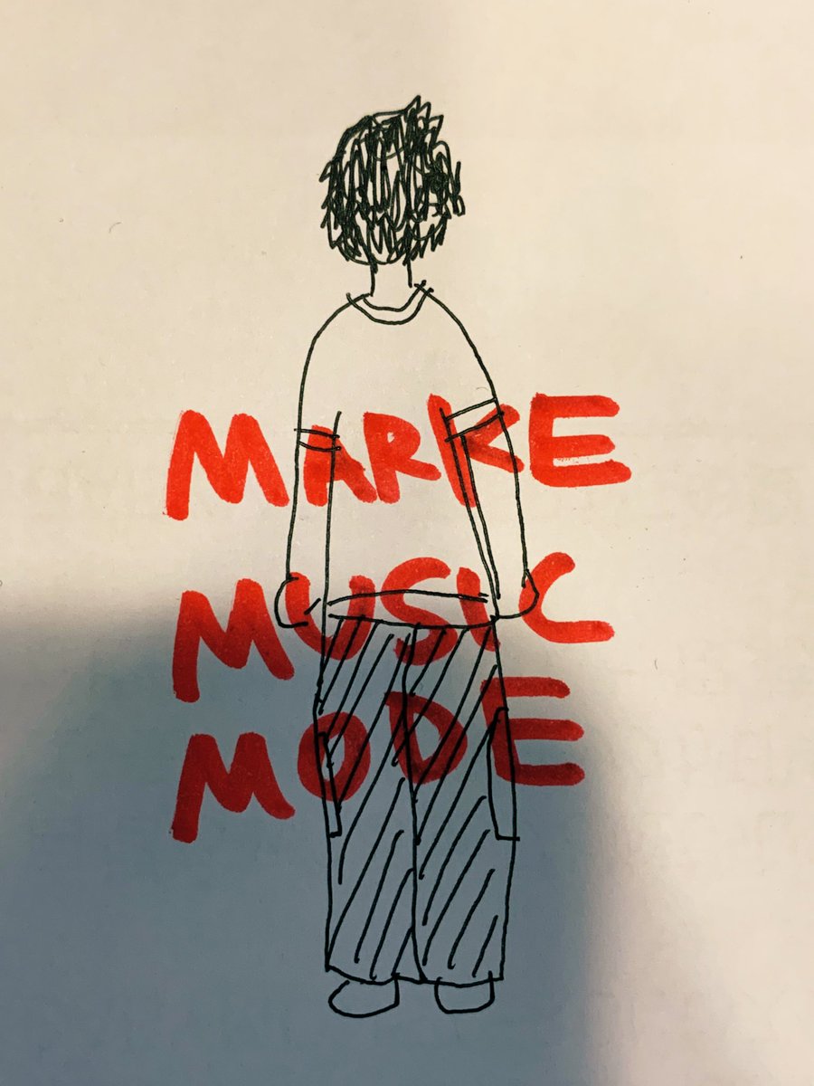 MARKEMUSICMODE's tweet image. (ピンチ)スタッフゆめのスマホが壊れてしまったため
本日は イラストで失礼します🙇💥
#mmm765