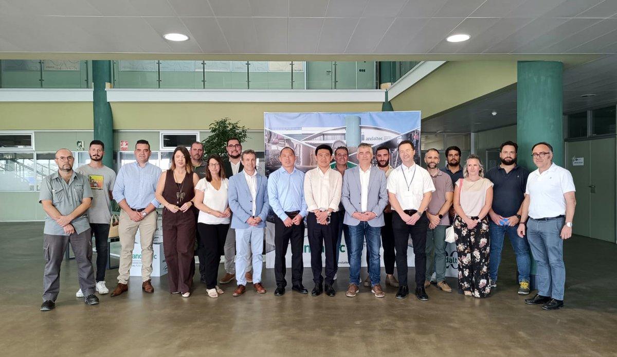 Andaltec Centro Tecnológico (@andaltec) on Twitter photo 🔝 Representantes de la empresa china <a href="/GroupTianneng/">Tianneng Group Official</a> han vistado <a href="/andaltec/">Andaltec Centro Tecnológico</a> y han conocido de primera mano sus servicios y capacidades tecnológicas.
#VisitaInstitucional #Andaltec #Internacionalización #Plástico #Sinergias 🔝 Representantes de la empresa china <a href="/GroupTianneng/">Tianneng Group Official</a> han vistado <a href="/andaltec/">Andaltec Centro Tecnológico</a> y han conocido de primera mano sus servicios y capacidades tecnológicas.
#VisitaInstitucional #Andaltec #Internacionalización #Plástico #Sinergias