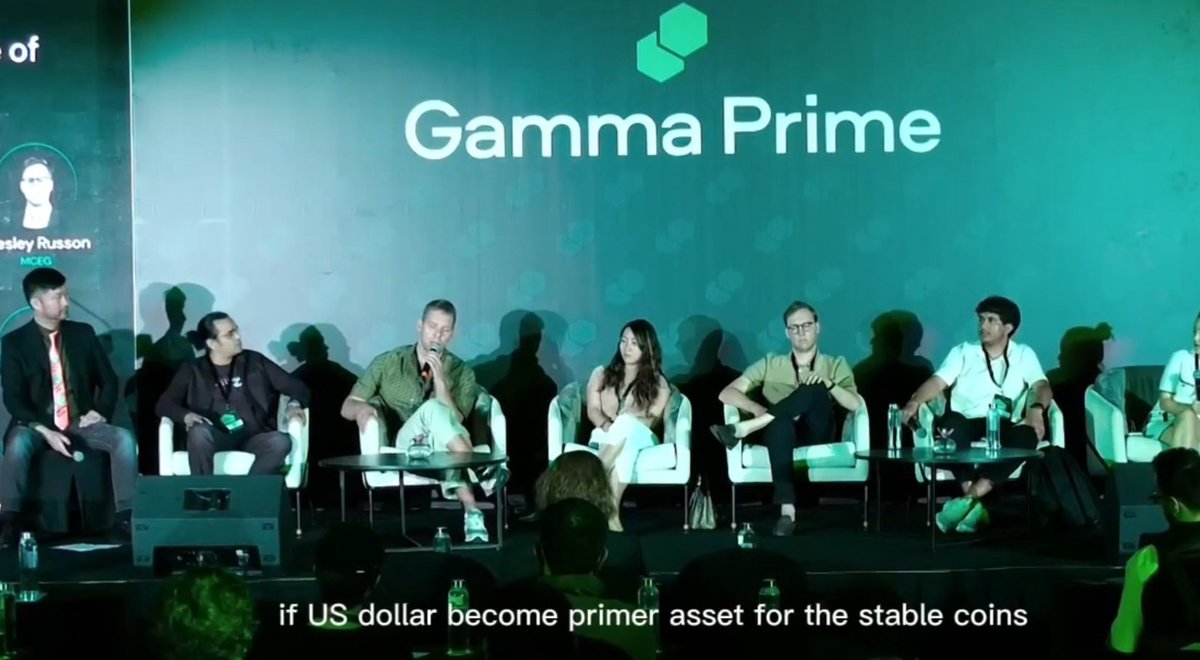 Watch <a href="/russellonchain/">Russ From Frens🙂‍↔️</a> discuss the future of stablecoin regulations, panel hosted by our frens <a href="/GammaPrime_Fi/">Gamma Prime | Uncorrelated Investing Hub</a>