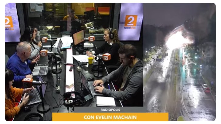 #Radiópolis | Hoy amanecimos con 🌧️que acompañará la jornada.
🎙️<a href="/EvelinMachain/">Evelin Machain</a>
🚔<a href="/lagoagustinok/">Agustín Lago</a>
⚽<a href="/AleCachari/">Alejandro Cachari</a>
🎭<a href="/eugeiermoli/">Eugenia Iermoli</a>
💰<a href="/GalindezM3/">Mariano Galíndez</a>
🚗<a href="/maccafab/">ariel borderi</a>
🙋🏼‍♀️#IvanaFux
🎤<a href="/JesicaCaballero/">Jesica Caballero</a>
👩‍💻<a href="/AndreaMackowiak/">Andrea Mackowiak W</a>
🎛️ #NachoNicolosi
🎚 <a href="/lalisforza/">carlos adrian sforza</a>
💻<a href="/jdhuerga/">Juan Diego Huerga</a> <a href="/micatempestaa/">Micaela Tempesta</a> <a href="/Meli_Santi/">Melina Santi</a>