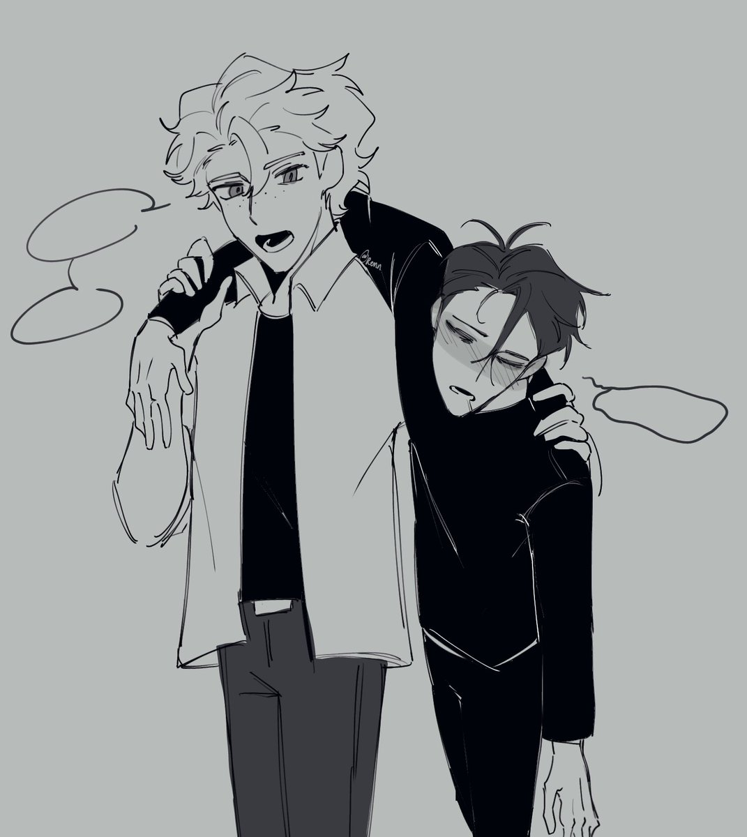 n0t_renn's tweet image. Drunken state
#deadplate #deadplatefanart #vincerody #vince #rody