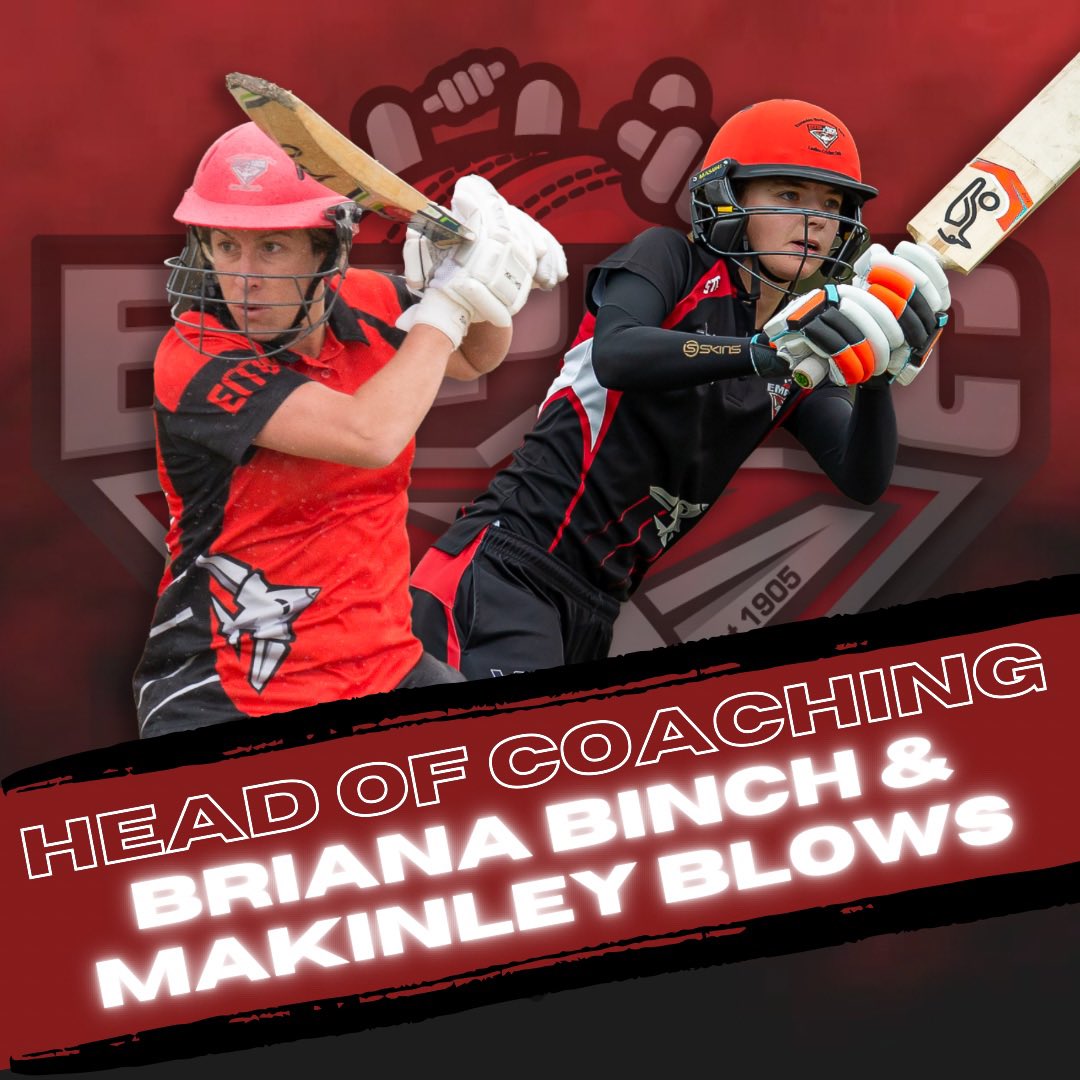 EMPLCC's tweet image. 📢COACHING ANNOUNCEMENT📢

We are excited to announce our coaching structure for 2025/26, a panel which boasts 310 WNCL &amp;amp; WBBL matches between them! 🤯 

🔗 For more detailed information visit 👉empbombers.com.au/post/2025-26-c…