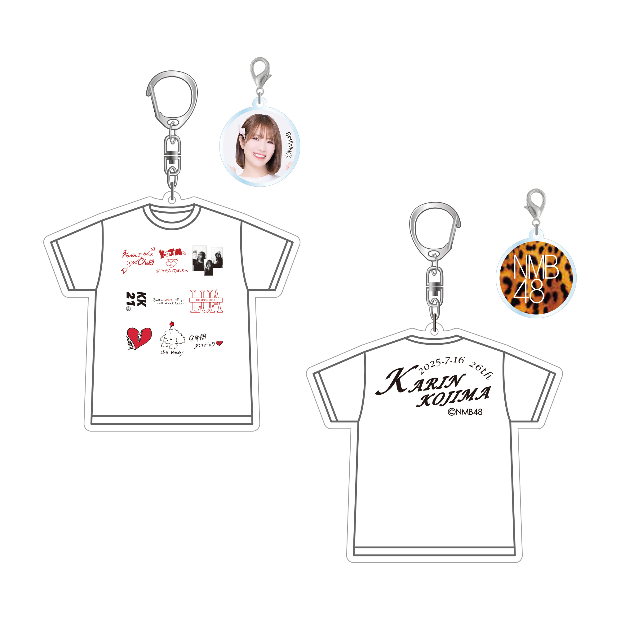 AKB48 NMB48 ライブTシャツ 2枚セット b796de466423287da526060ba1e861