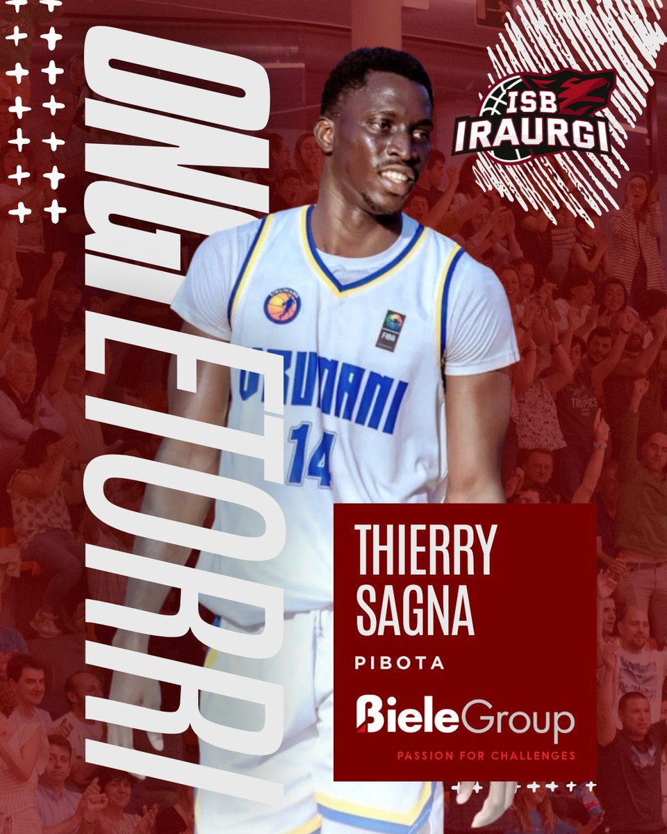 iraurgisb's tweet image. ✅ FITXAKETA
🔢 Thierry Sagna (1998, 2.07 m)
👉 Senegalen ASC Ville de Dakaren MVPa: saskiratzaile eta errebotetzailerik onena. #TerceraFEB-en Recoletas Salud Carbajosarekin 18.4 puntu eta 14.3 erreboteko bataz-bestekoa izan du aurten.
💪 Ongi etorri eta egurre, Thierry!