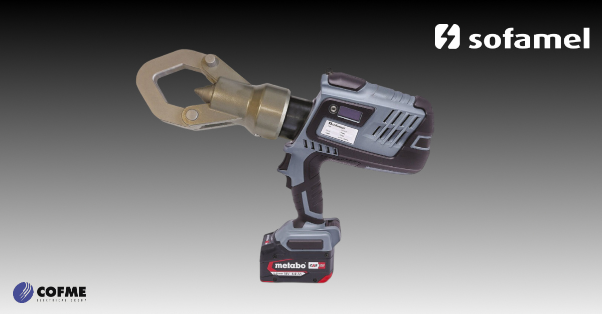 #SOFAMEL, #COFME’s specialist in safety and connection, offers efficiency and reliability with EBC-14SM, a hydraulic and robust crimping tool.
More info: bit.ly/44A7hhH