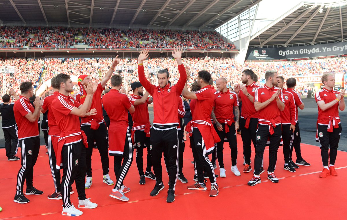 This is Cymru Wales (@walesdotcom) on Twitter photo Today is Welsh football legend <a href="/GarethBale11/">Gareth Bale</a>’s birthday! Born in Cardiff on 16 July 1989, he turns 36 today. Wales’s most-capped player and top scorer, Euro 2016 hero.
Penblwydd hapus, Gareth! 🎉
#Cymru #Wales #GarethBale Today is Welsh football legend <a href="/GarethBale11/">Gareth Bale</a>’s birthday! Born in Cardiff on 16 July 1989, he turns 36 today. Wales’s most-capped player and top scorer, Euro 2016 hero.
Penblwydd hapus, Gareth! 🎉
#Cymru #Wales #GarethBale