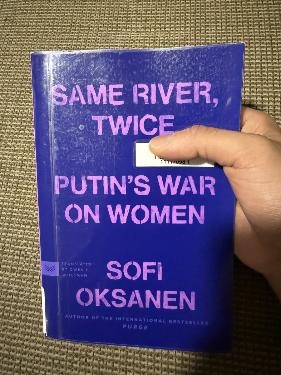 Pavan Sodhan (@psodhan) on Twitter photo Echoing <a href="/lukeharding1968/">Luke Harding</a> recommendation to buy <a href="/SofiOksanen/">Sofi Oksanen</a> eye-opening new book exploring how Russian colonialism has consistently included oppression & violence against women and this horrifying trend continues into the present day, which I reviewed for <a href="/BooksinFive/">Booksin5</a> below!
1/5 Echoing <a href="/lukeharding1968/">Luke Harding</a> recommendation to buy <a href="/SofiOksanen/">Sofi Oksanen</a> eye-opening new book exploring how Russian colonialism has consistently included oppression & violence against women and this horrifying trend continues into the present day, which I reviewed for <a href="/BooksinFive/">Booksin5</a> below!
1/5
