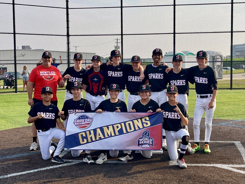 Our youngest and our oldest <a href="/Sparks_North/">Cangelosi Sparks North</a> Youth teams finish their seasons as the last team standing. Congratulations to 8u Wade on the WSBL 8u A 👑 and 14u Llanes/Herbert on taking the Game Day Silver WS. Thank you coaches &amp; parents for leading the way. 🙏👊 #CreatedByCulture