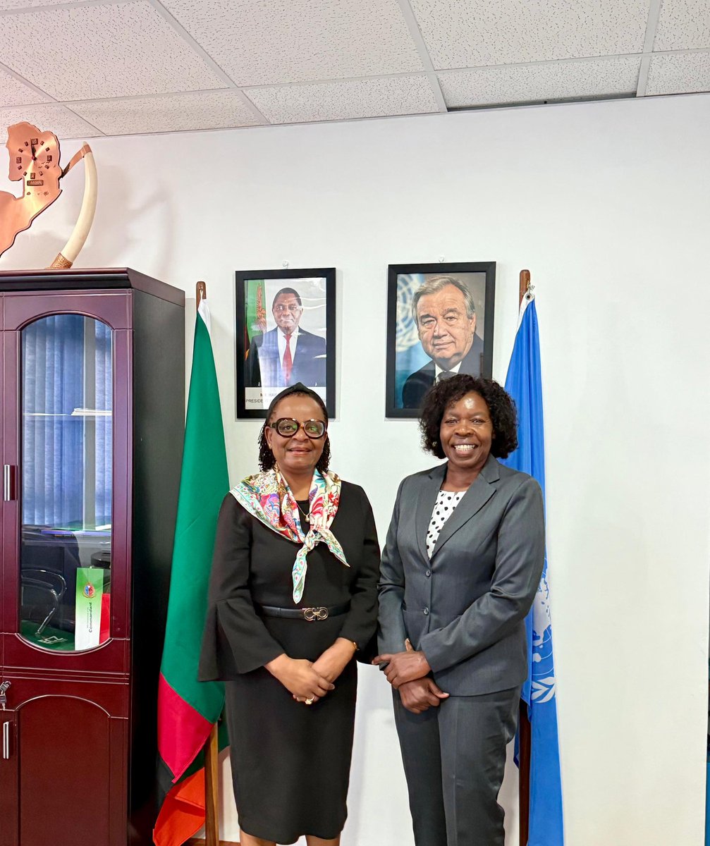MutaliBeatrice's tweet image. Honoured to welcome the Deputy Executive Director of the International Trade Centre (ITC), Mrs. Dorothy Tembo, who is in Zambia for upcoming Invest Zambia International Conference. @UNZambia looks forward to continued collaboration & increased presence of ITC.