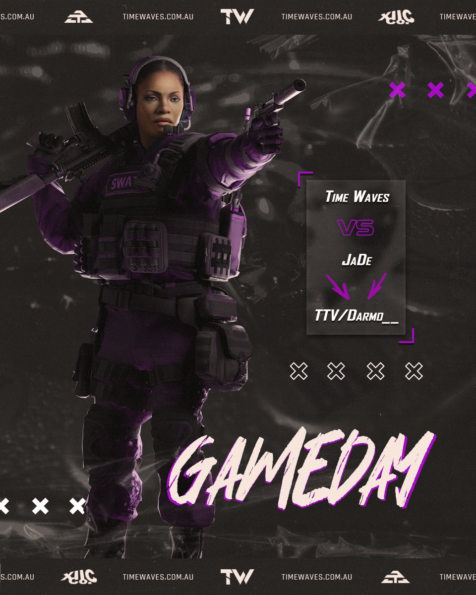 Time Waves (@timewavesoce) on Twitter photo 🚨 GAMEDAY 🚨 GAMEDAY 🚨
We are fiening for some Counter-Striking...
⚔️ - JaDe #ESEALeague
⌛️ - 9:00pm AEST
📺 - ttv/Darmo__
🎙️ - <a href="/Darmo__TTV/">PRVL Darmo</a> & <a href="/CasterPort554/">Portugal554</a>
#MakingWavesInTime 🚨 GAMEDAY 🚨 GAMEDAY 🚨
We are fiening for some Counter-Striking...
⚔️ - JaDe #ESEALeague
⌛️ - 9:00pm AEST
📺 - ttv/Darmo__
🎙️ - <a href="/Darmo__TTV/">PRVL Darmo</a> & <a href="/CasterPort554/">Portugal554</a>
#MakingWavesInTime