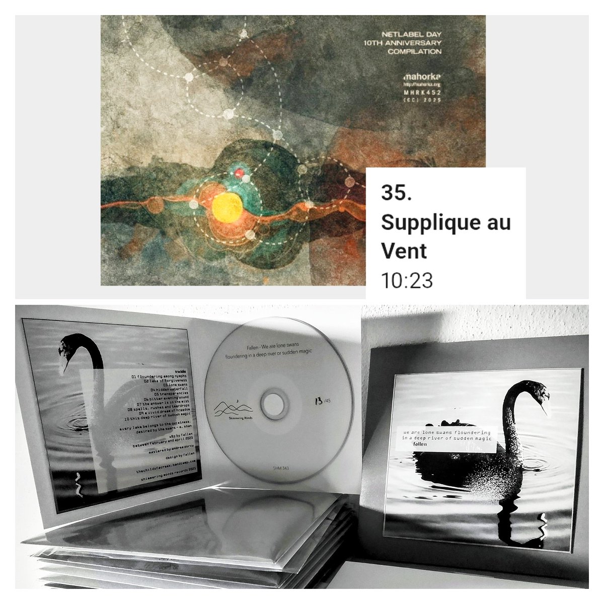The Child of A Creek/ FALLEN (@creekchild78) on Twitter photo Friends, stream here the Collab track written by Philippe Blache and myself for the new Mahorka Comp: mahorka.bandcamp.com/track/suppliqu… / Copies of my new album "we are lone swans..", recently released by <a href="/ShimmeringM/">Shimmering Moods</a>, will be AVAILABLE on my Bandcamp LATER TODAY: thechildofacreek.bandcamp.com Friends, stream here the Collab track written by Philippe Blache and myself for the new Mahorka Comp: mahorka.bandcamp.com/track/suppliqu… / Copies of my new album "we are lone swans..", recently released by <a href="/ShimmeringM/">Shimmering Moods</a>, will be AVAILABLE on my Bandcamp LATER TODAY: thechildofacreek.bandcamp.com