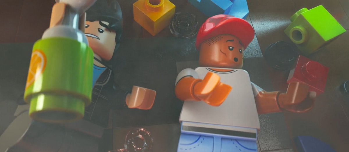 In Piece by Piece (2024), LEGO Pharrell Williams and Chad Hugo get high off of a hazy canister called "PG-Spray" with an orange label on it. This is a reference to getting baked off of the marijuana strain Orange Haze.