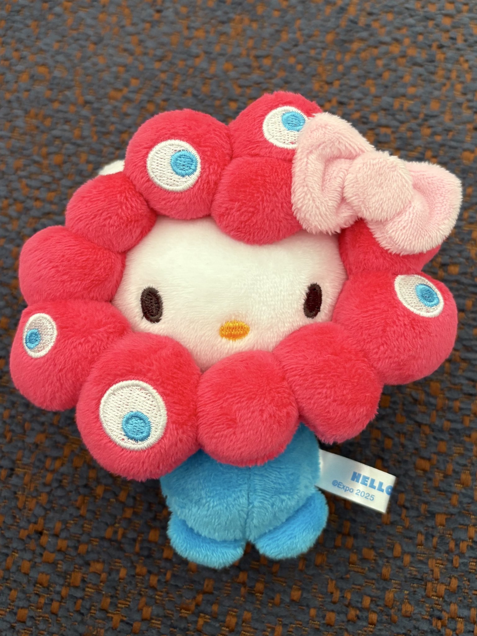 ミャクミャクなりきりぬいぐるみ L キティ 大阪万博 新品 ハローキティ - ミャクミャクなりきりぬいぐるみ L キティ 大阪