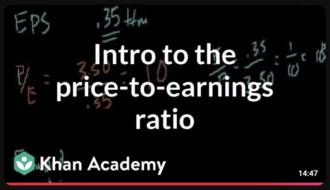 💡İddia ediyorum!

Sadece 1 ay sıkı çalışarak ABD piyasalarını araştıran bir yatırımcı, paralı grubundaki üyelerini opsiyon işlemleriyle batıran umut simsarlarından çok daha başarılı olur.

İşte ilk adımı atabileceğiniz sıfır maliyetli harika bir kurs.

khanacademy.org/economics-fina…