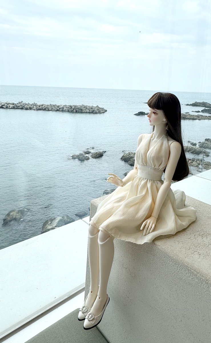 오늘의 까페인놀! 갓샷의 바다뷰로 힐링했어요