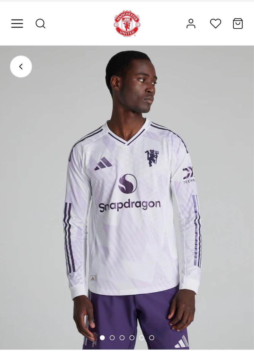 New Man Utd away shirt is live on their store site

#manutd #ManchesterUnited #longsleeve #authentic #footballshirt #soccerjersey #adidas
