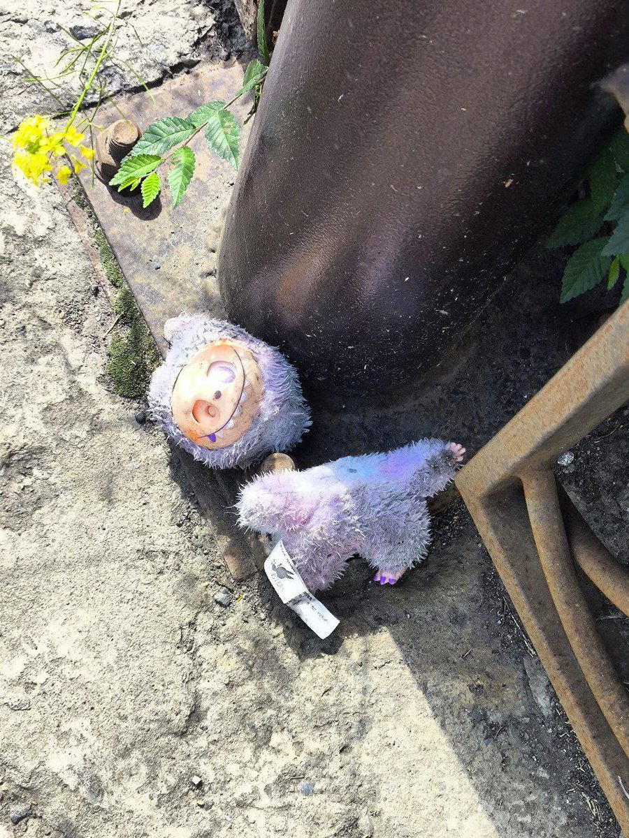 Нашёл редкого безголового лабубу