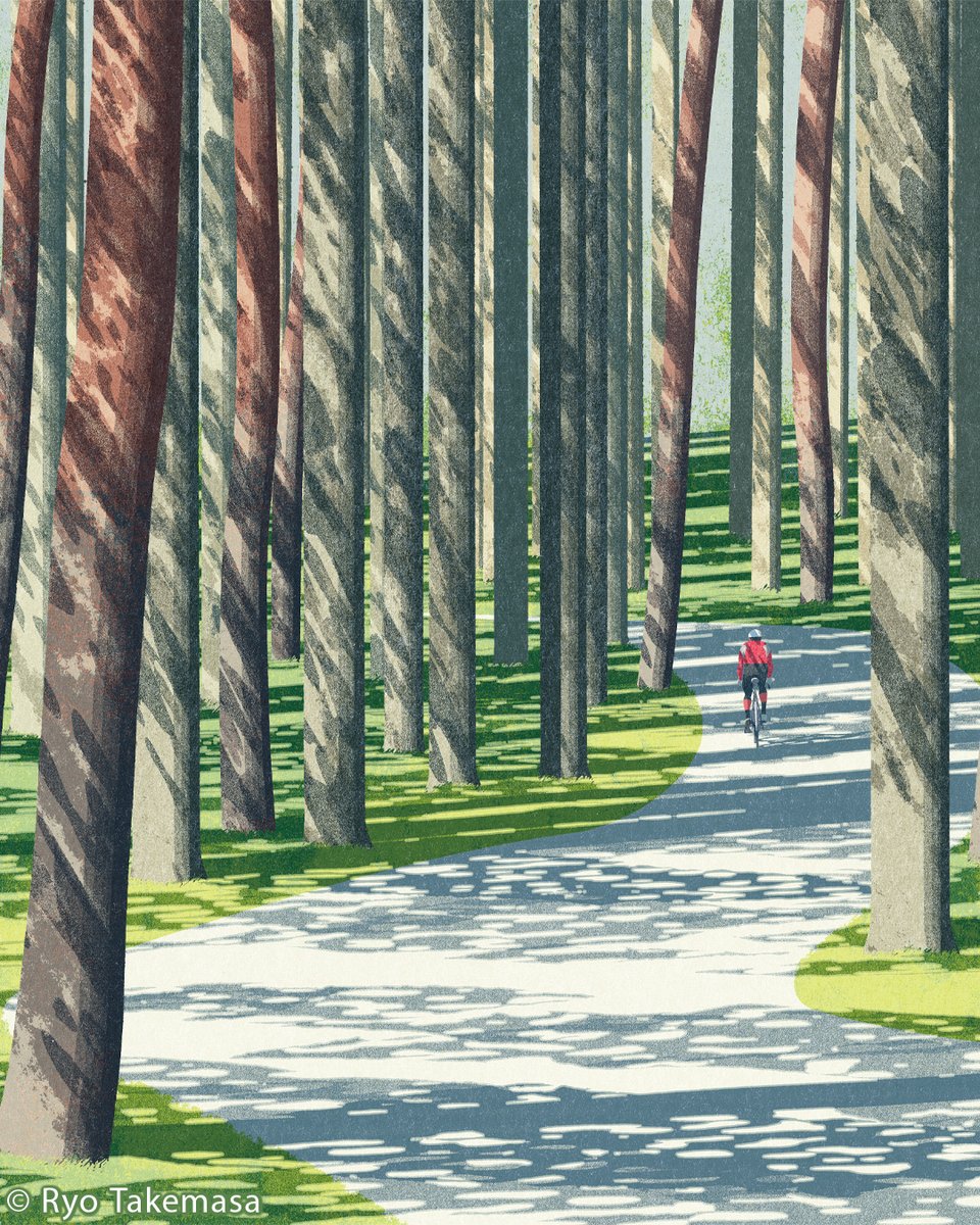 takemasaryo's tweet image. Road Through the Woods (2024)
Art Print: inprnt.com/gallery/ryotak…