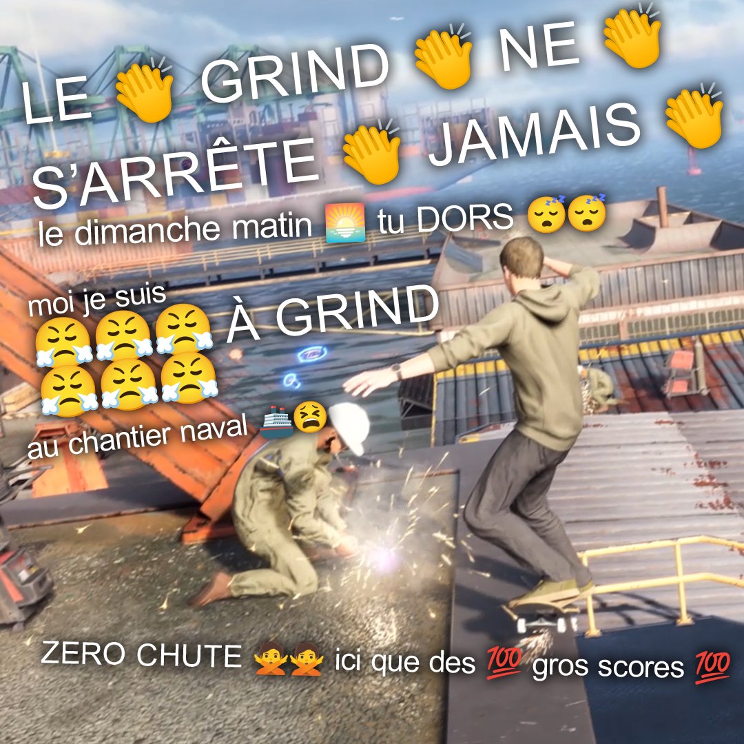 XboxGamePassFR's tweet image. c’est comme ça qu’on devient un GOAT comme Tony Hawk 🐐