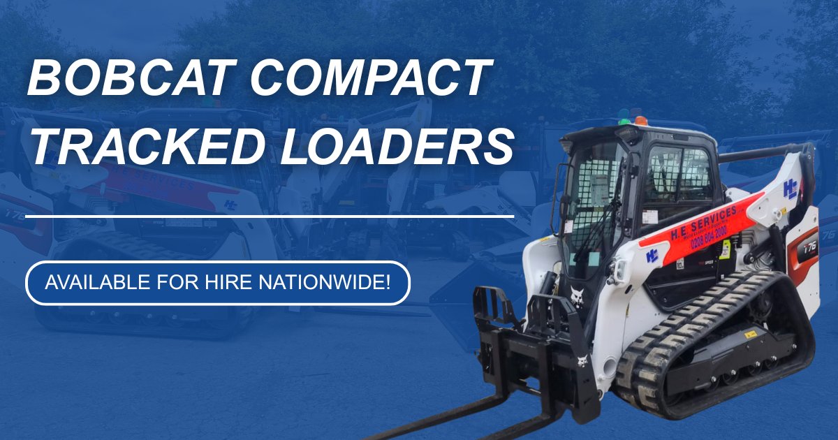 Tough terrain? No problem.

Our Bobcat tracked loaders are built to handle the most challenging sites with ease. 

Start your tracked loader hire: heservices.co.uk/hire-a-tracked… 

#machineryhire #uk #machinery #construction #bobcat #trackedloader #bobcatmachinery