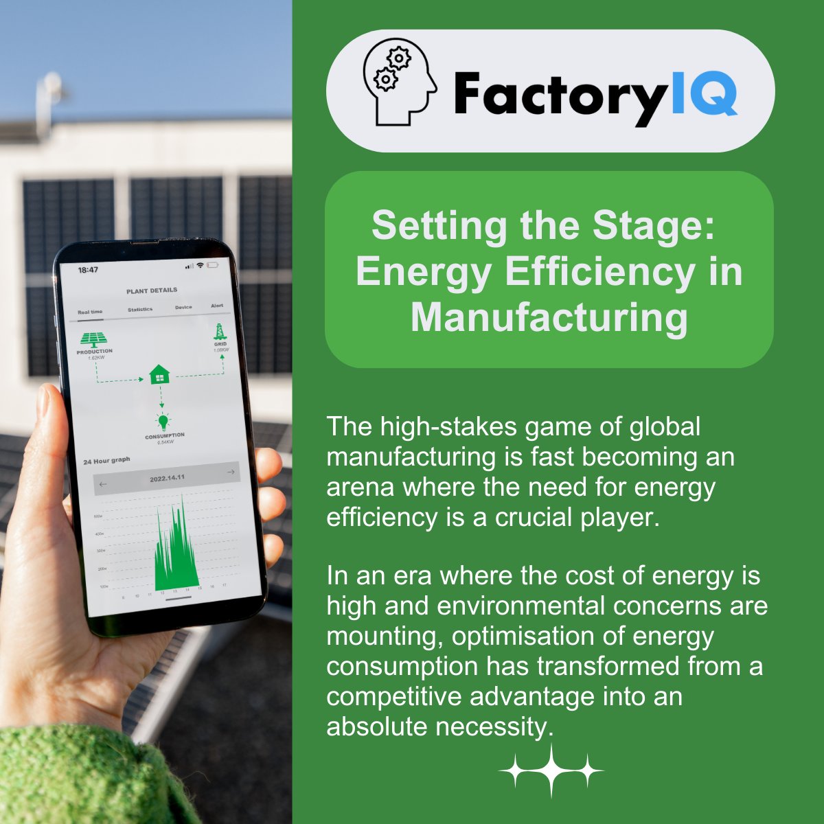 4CAnalytics's tweet image. Rising energy costs? IIoT and MES are empowering manufacturers to take control.
Real-time data from shop-floor sensors feeds into MES for instant insights, helping slash energy waste and cut costs.
#UKManufacturing #MES #smartfactory