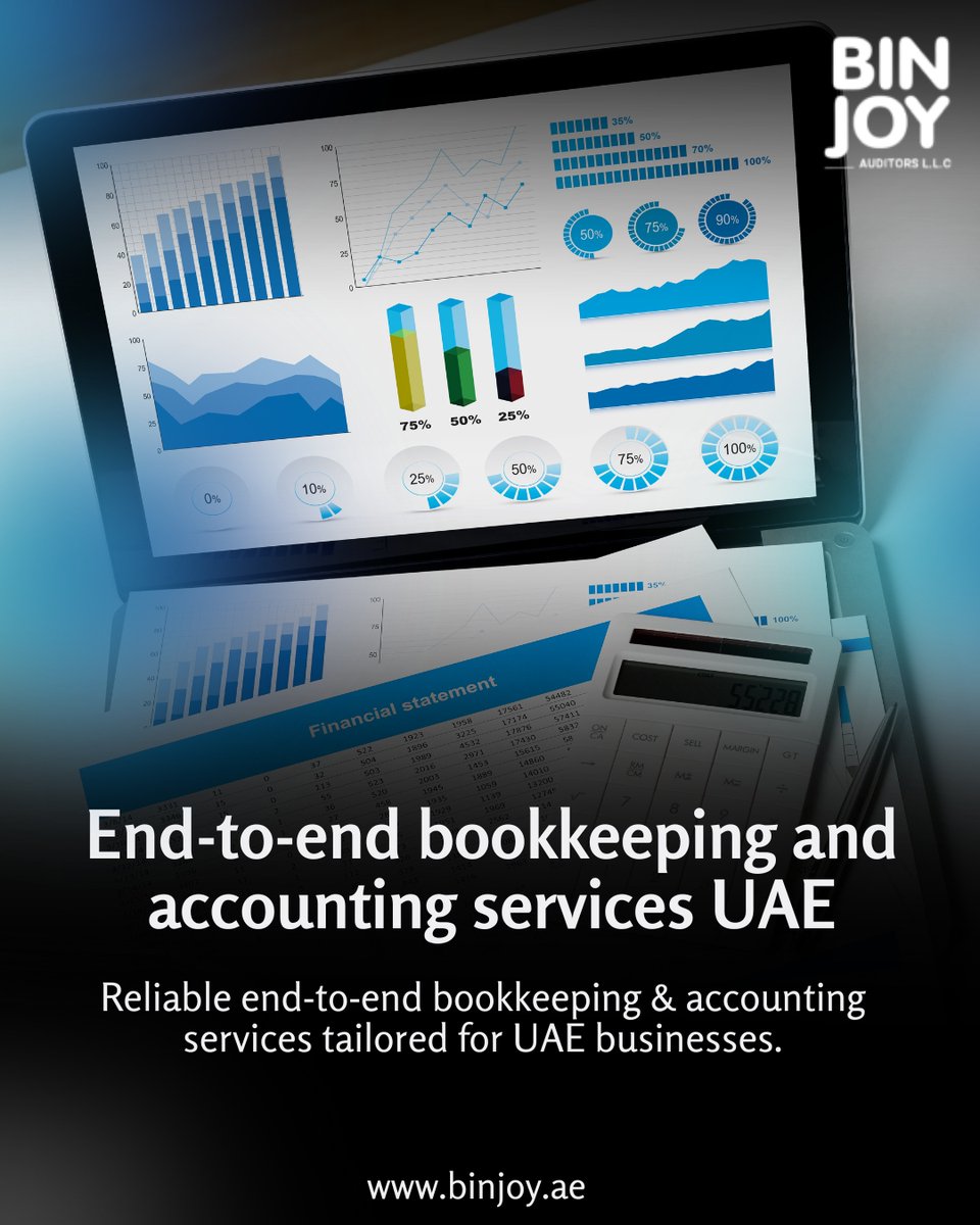BinjoyUAE's tweet photo. End-to-end bookkeeping and accounting services UAE. Discover more at https://t.co/jcGKEI9yLg #accounting #bookkeepingservices #UAE #Binjoy https://t.co/b3lhCl5A2Y