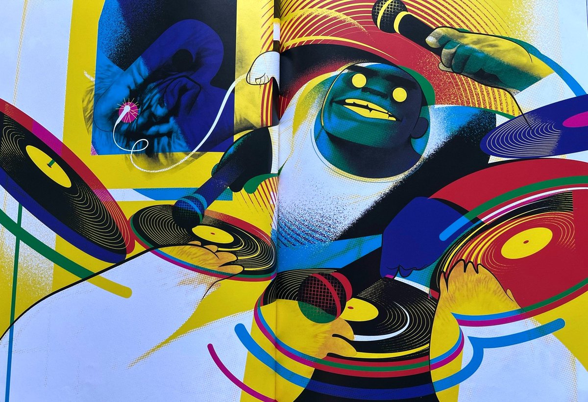 RussHobbs_Daily's tweet image. By André Carrilho from The Gorillaz Art Book.