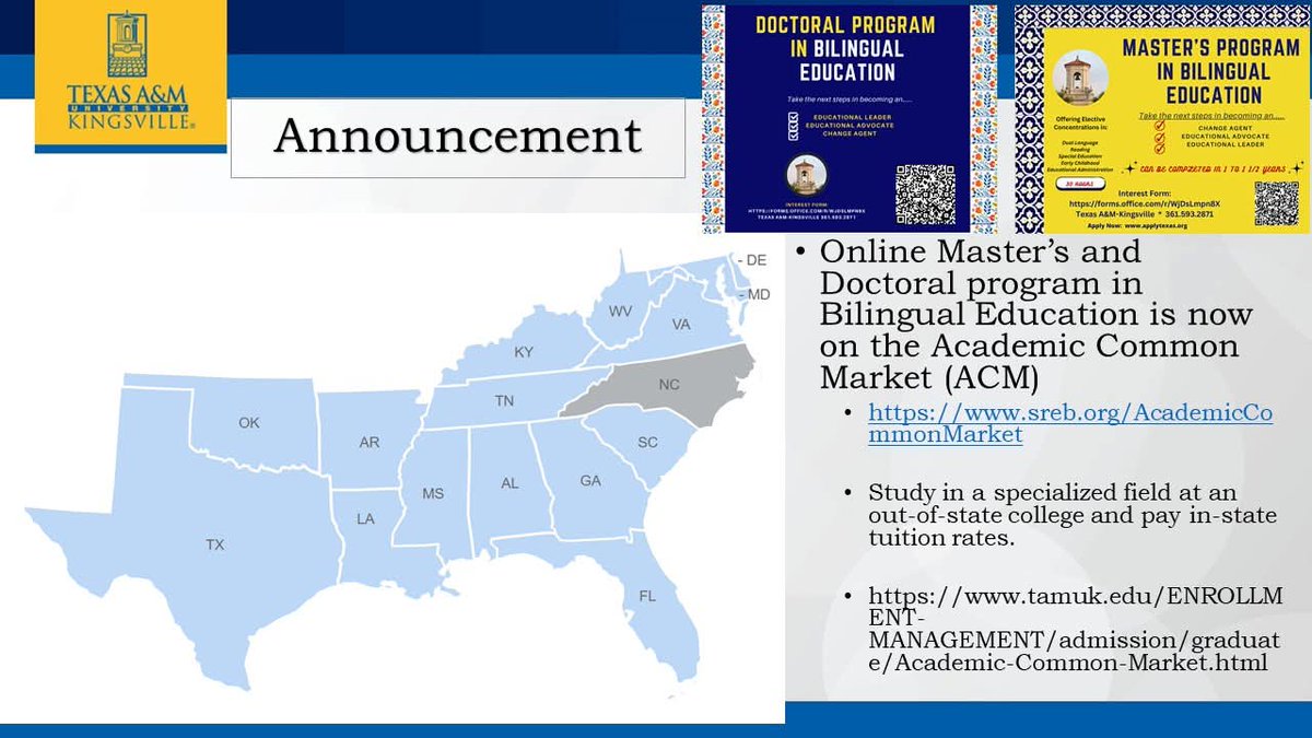 NGuzmanPhD's tweet image. Join us for an Informational Session
#Doctoral #HigherEd #BilingualEducation