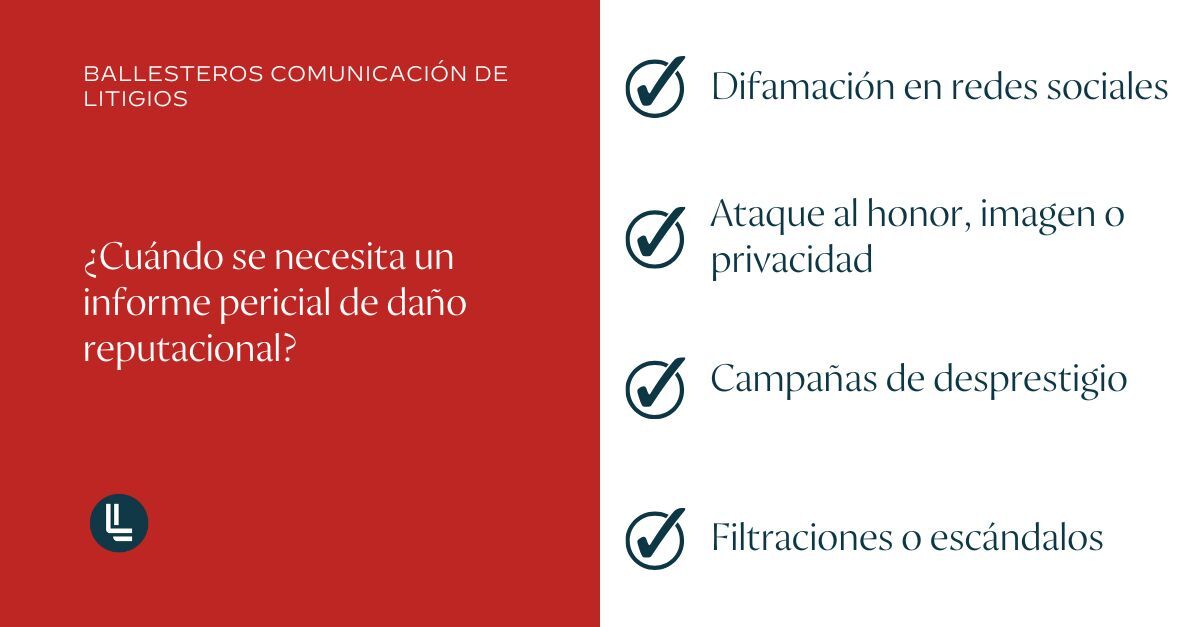 Ballesteros Comunicación de Litigios tweet media