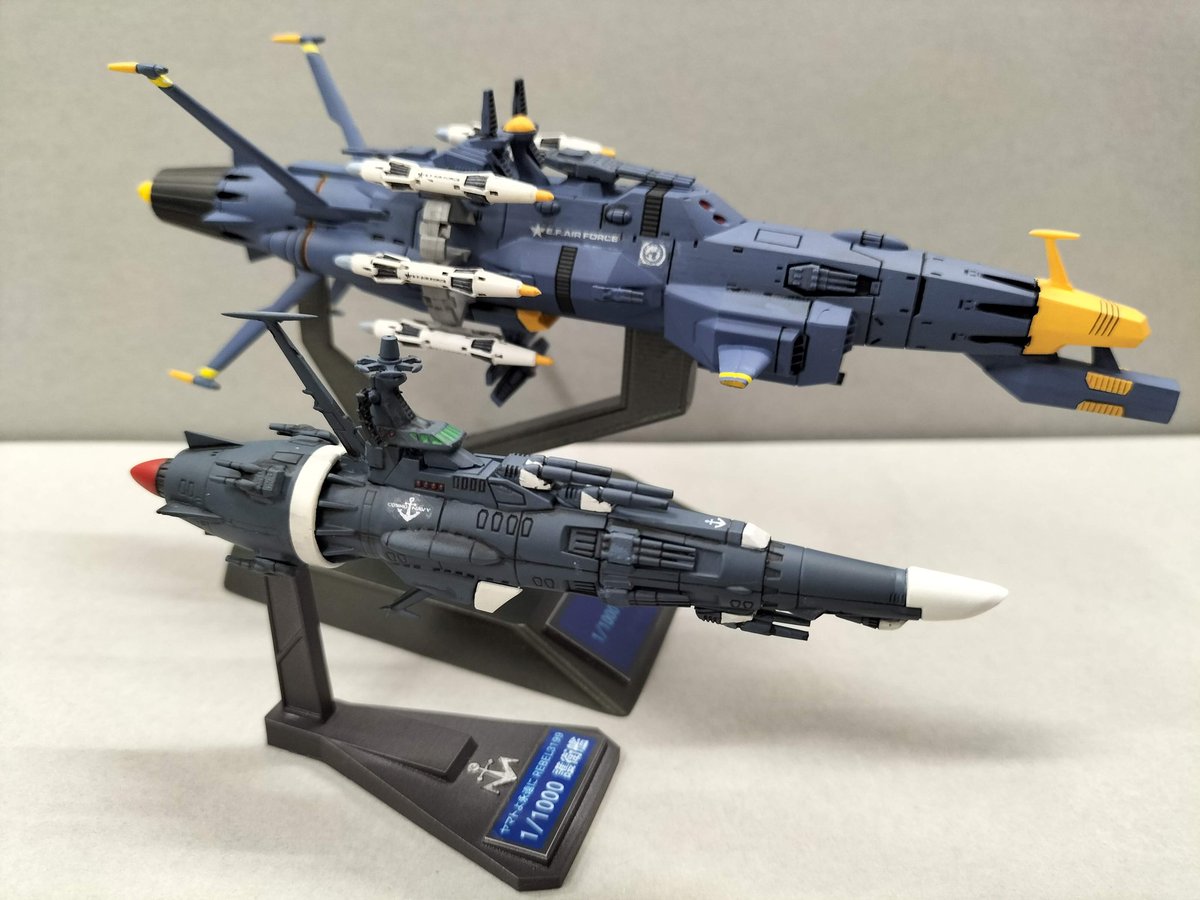 7月27日幕張メッセで開催されるワンフェス2025夏に出展します。卓番号は6-19-08です！
出品アイテムの紹介です！
『ヤマトよ永遠に　REBEL3199』
・1/1000 無人艦隊迎撃艦エイジャックス　17000円
・護衛艦ver.3199　8000円

#WF2025
#ワンフェス
#宇宙戦艦ヤマト
#ヤマトよ永遠に