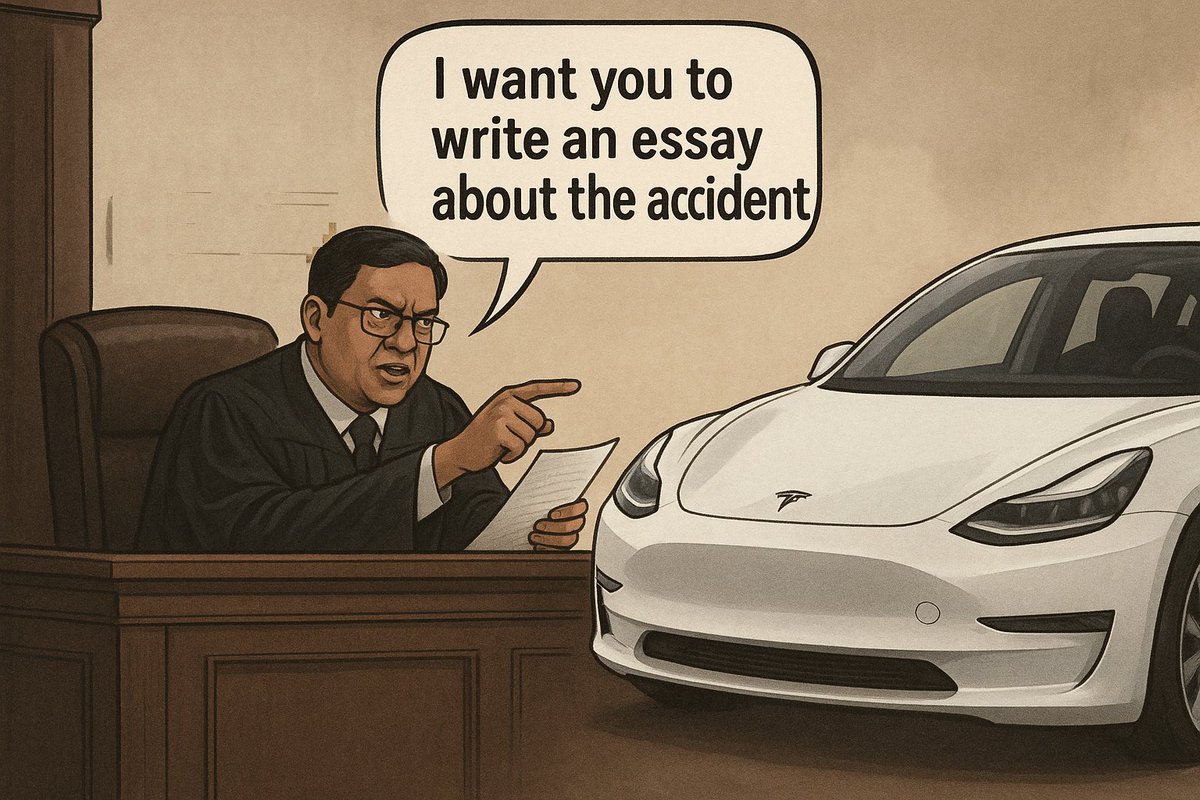 Since Tesla cars  have Autopilot
Future scenes :