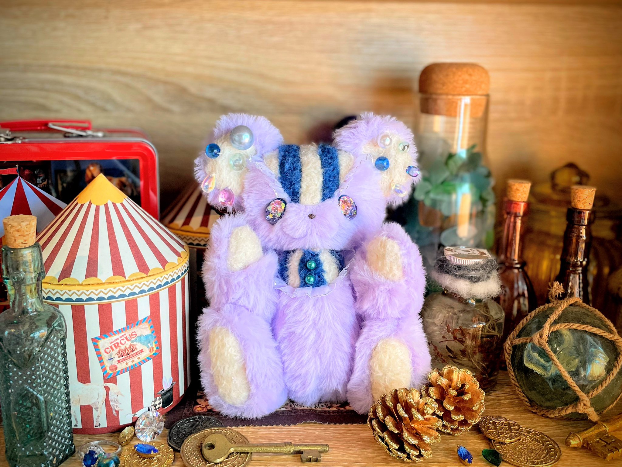 ハンドメイドぬいぐるみ　⭐︎ロングヘアーのわたあめロップイヤーちゃん⭐︎ わたあめCastle🧸ぬいぐるみ作る人 on X: 