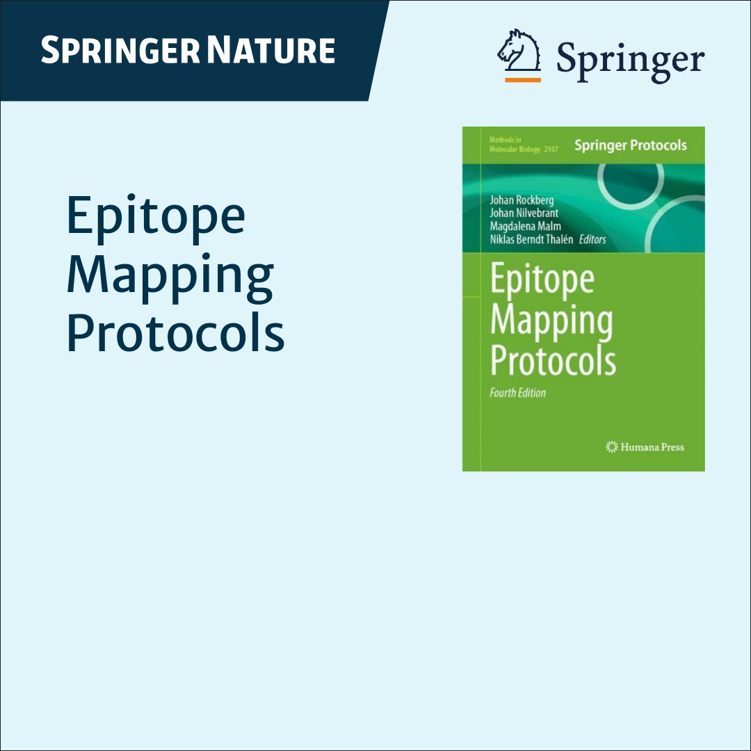 Ieva Drulyte (@ievadrulyte) on Twitter photo Excited to share that our book chapter on #cryoEM epitope mapping, co‑written with my favourite collaborator <a href="/DanielHurdiss/">Daniel Hurdiss</a>, is now out! 🔬
It captures learnings from many biologics projects & we hope it’s a useful resource for structural immunologists!
link.springer.com/protocol/10.10… Excited to share that our book chapter on #cryoEM epitope mapping, co‑written with my favourite collaborator <a href="/DanielHurdiss/">Daniel Hurdiss</a>, is now out! 🔬
It captures learnings from many biologics projects & we hope it’s a useful resource for structural immunologists!
link.springer.com/protocol/10.10…