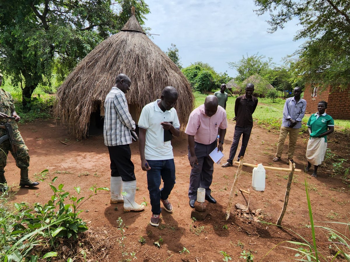 Great field monitoring yesterday with the District One Health Teams in Madi Okollo covering Oyobu and Health Center Cell. Honored to have the RDC, Mayor, and DOHT members join. Teamwork was truly inspiring
