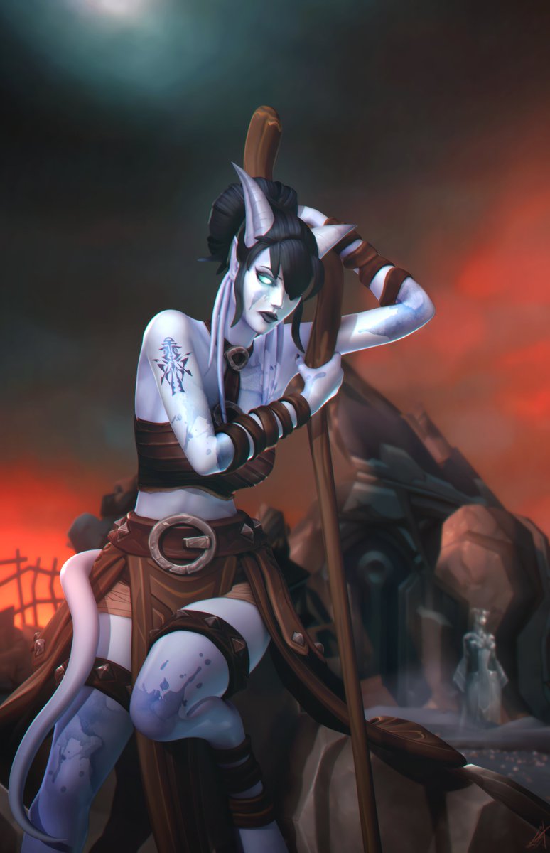 "Your soul is empty". 💀
For <a href="/AlexBarn06/">Etienne d'Beaumont</a> 

#worldofwarcraft