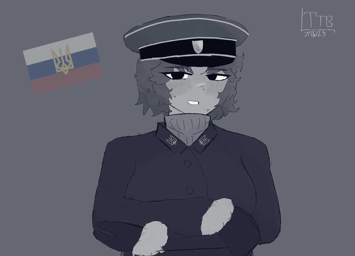 tigertankbeans's tweet image. Siberian People’s Labour Directorate (Red Flood OC)