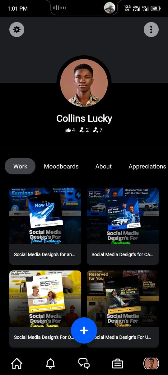 Collinsdesig's tweet image. Updated my portfolio😌
I'm LUCKY COLLINS a brand designer that you need.
Who’s ready to take their brand visuals serious? Check out my portfolio
behance.net/collinslucky2