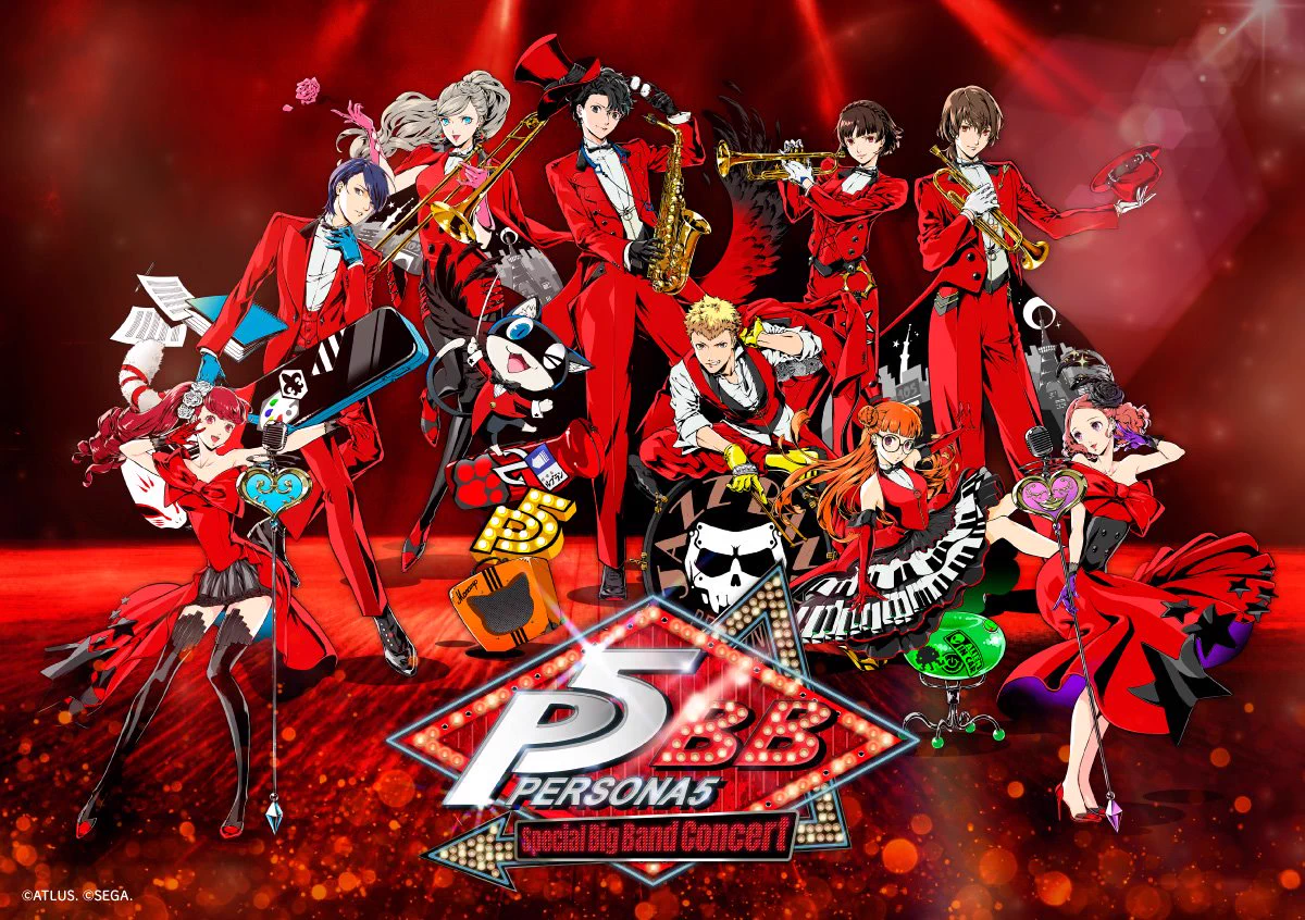 P5R　ペルソナ5　コンサート スカーフ　p5 big band Gv9fBX2WAAAfozh?format=webp&