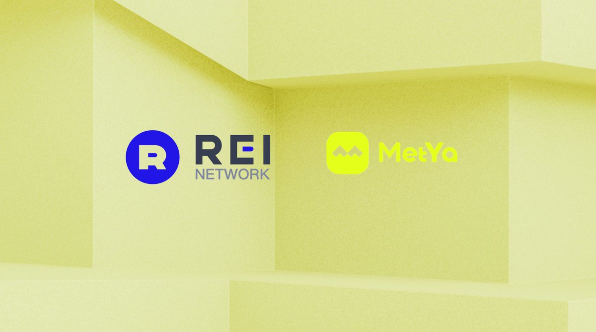 GXChainGlobal's tweet image. 🤝 REI Network x @metyacom Partnership Announcement
We’re thrilled to announce our official partnership with #Metya — world leading web3 AI social ecosystem!🌐
This collaboration brings REI Network’s zero-fee, high-performance EVM-compatible blockchain to power Metya’s…