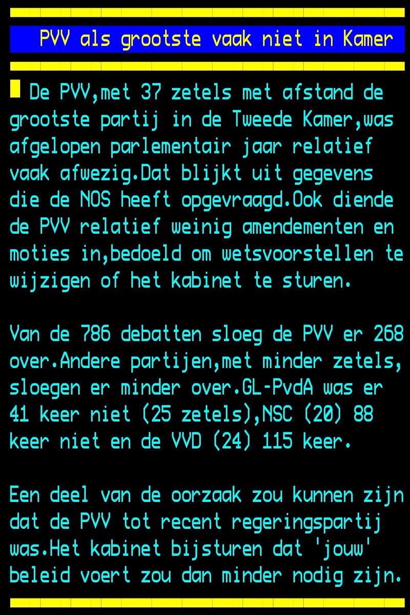 Volgens uiterst rechts is de NOS weer fout bezig. Ze doen namelijk iets verschrikkelijks: journalistiek.