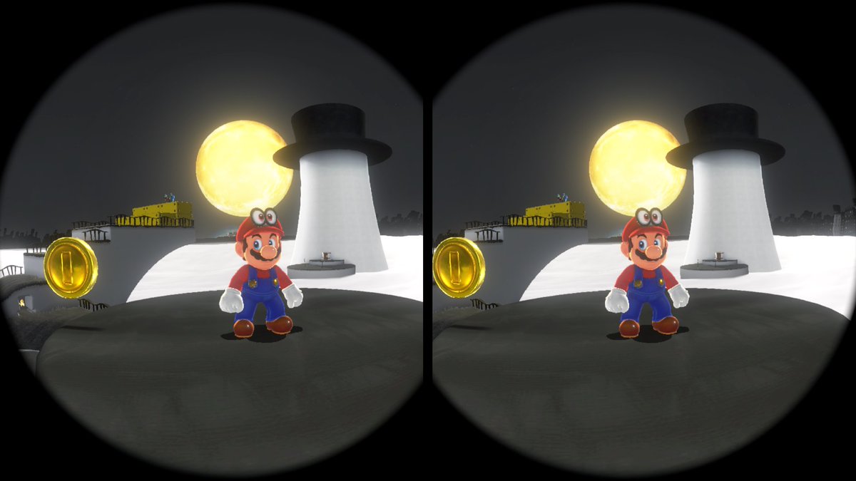 VRNima's tweet image. I don’t know if you can tell purely from the photo but Labo VR looks MUCH better on the Nintendo Switch 2, specifically for Mario Odyssey with the Switch 2 update.
But boy, if you thought Switch was too heavy for Labo VR…Switch 2’s weight is absolutely unbearable.