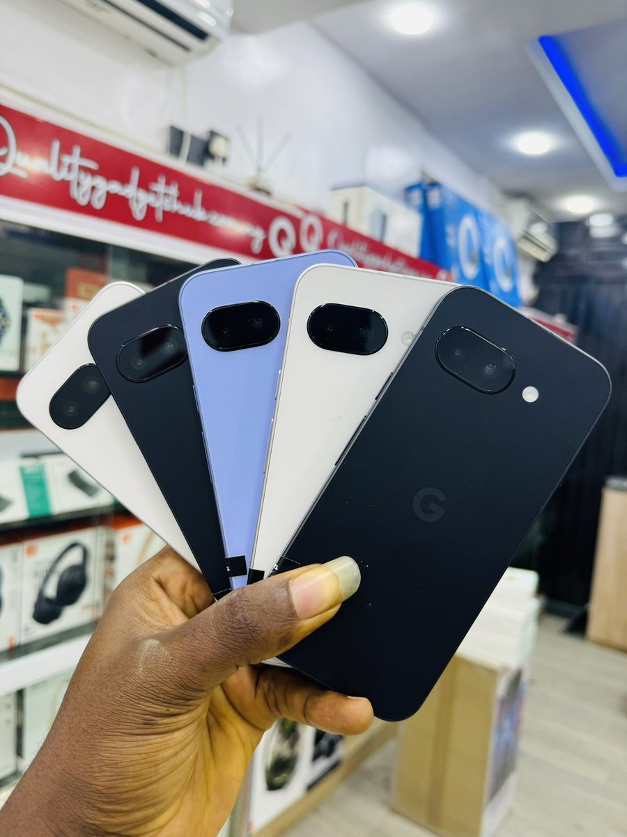 QualityGadgets_'s tweet image. Premium Used Google Pixel 9a 

128gb ₦670,000 | 256gb ₦720,000 

🛒 Send a DM or 

📞 08169698791 | 💬 08076460107