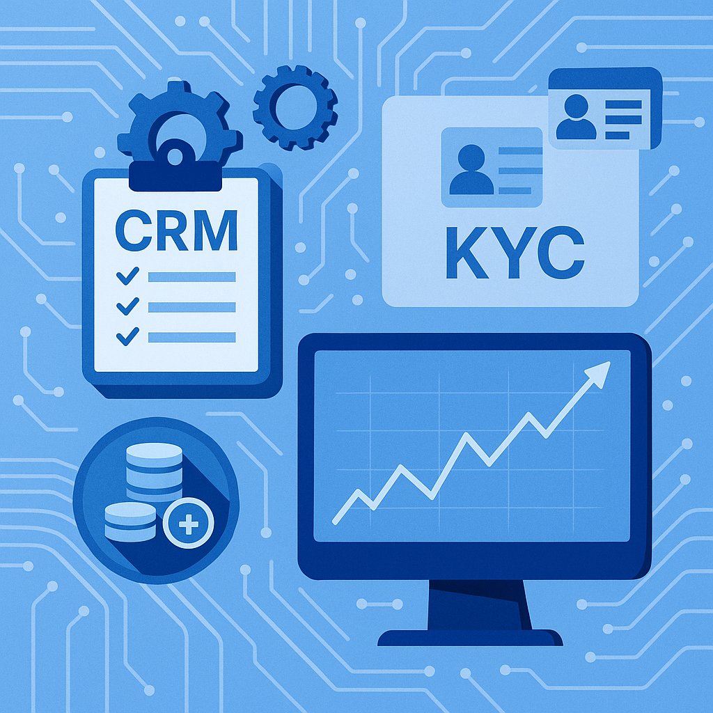 One Platform. Total Control.
Managing brokers shouldn’t feel like juggling tools.

With TJ TECH, you get:

CRM

KYC

Bonus

STP

Copy trade

Price Feed

⚙️ All in one place. Modular. Cloud or on-prem.
Start your 2-month trial now.
#crm #FOREX #Fintech