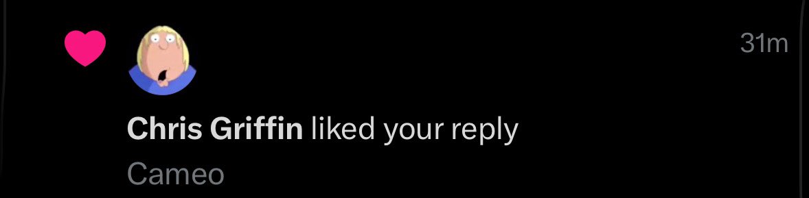 ThruLight's tweet image. All I said is Cameo CHRIS GRIFFIN ITS NOT THAT SHOCKING 😭